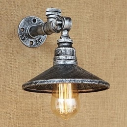 Rustic Lodge Country Retro Painting Feature for Mini Style Ambient Light Wall Sconces Wall