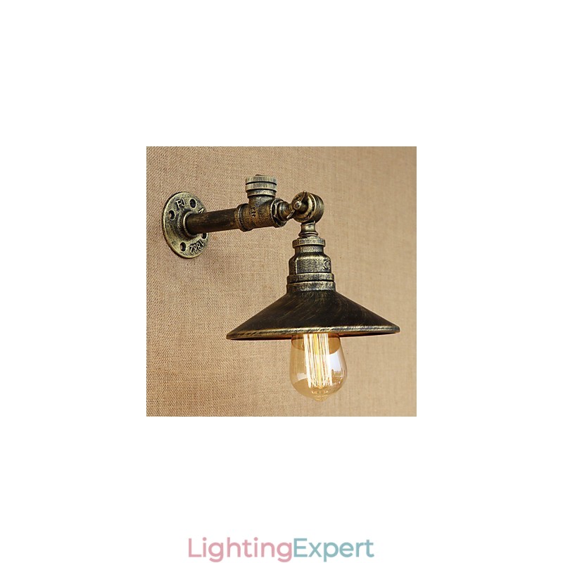 Rustic Lodge Country Retro Painting Feature for Mini Style Ambient Light Wall Sconces Wall