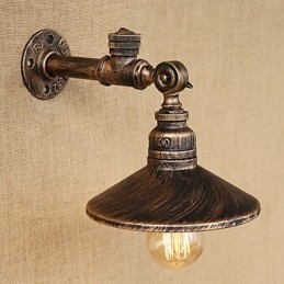 Rustic Lodge Country Retro Painting Feature for Mini Style Ambient Light Wall Sconces Wall