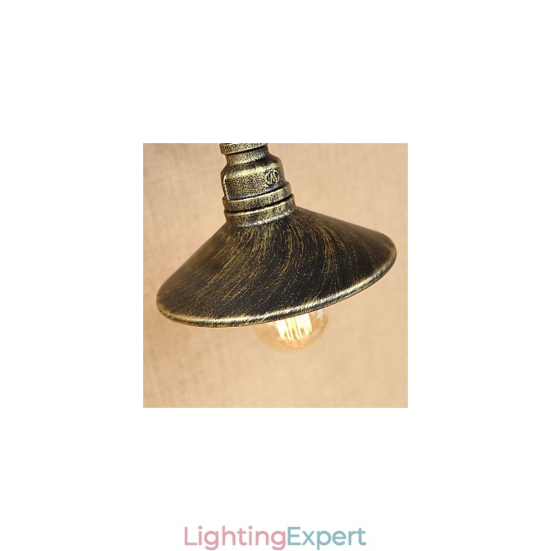 Rustic Lodge Country Retro Painting Feature for Mini Style Ambient Light Wall Sconces Wall
