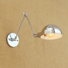 Modern Contemporary Retro Electroplated Feature for Swing Arm Eye Protection Ambient Light