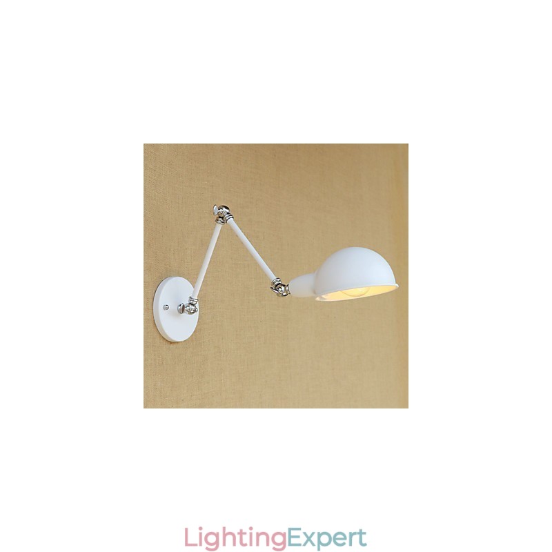 Modern Contemporary Retro Electroplated Feature for Swing Arm Eye Protection Ambient Light