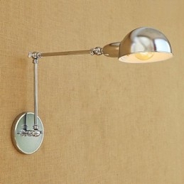 Modern Contemporary Retro Electroplated Feature for Swing Arm Eye Protection Ambient Light