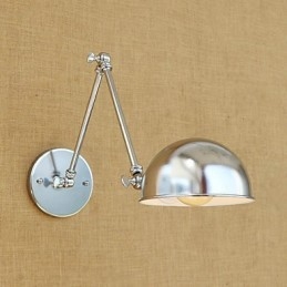 Modern Contemporary Retro Electroplated Feature for Swing Arm Eye Protection Ambient Light
