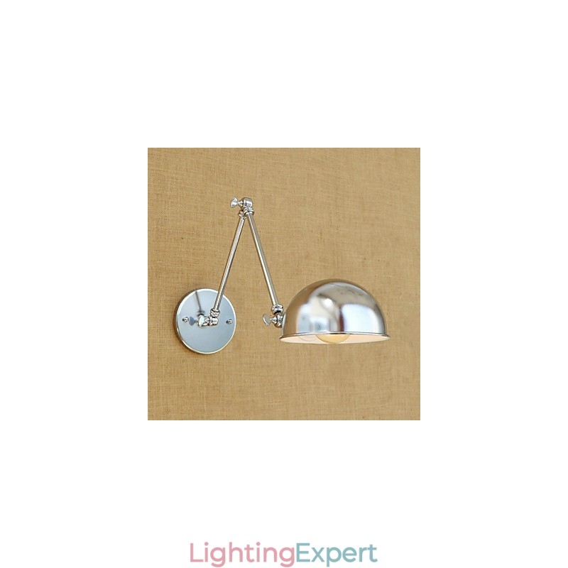Modern Contemporary Retro Electroplated Feature for Swing Arm Eye Protection Ambient Light