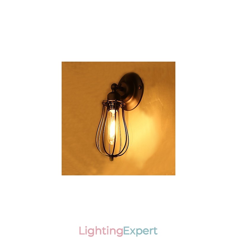 Traditional Classic Rustic Lodge Country Painting Feature for Swing Arm Ambient Light Wall Sconces Wall Light