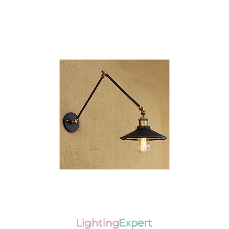 Rustic Lodge Country Retro Electroplated Feature for Mini Style Swing Arm Ambient Light