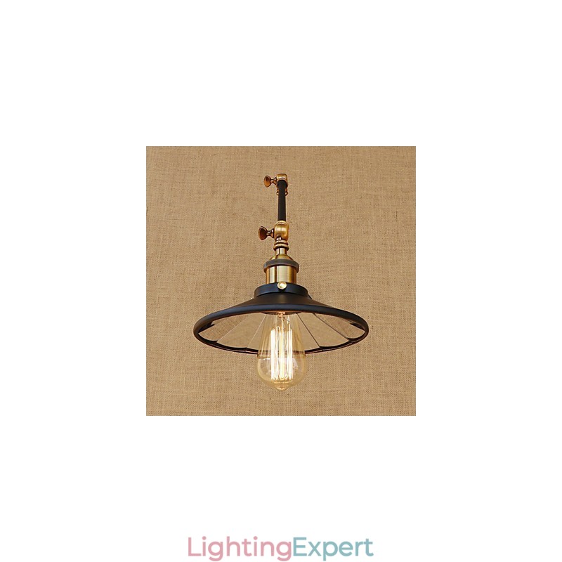 Rustic Lodge Country Retro Electroplated Feature for Mini Style Swing Arm Ambient Light