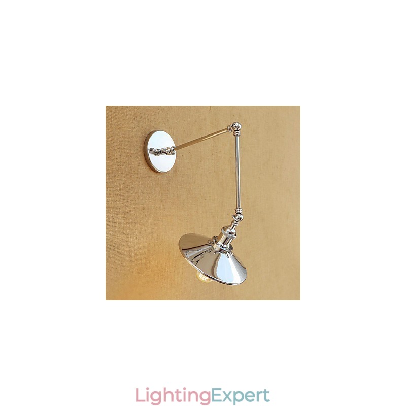 Rustic Lodge Country Retro Electroplated Feature for Mini Style Swing Arm Ambient Light