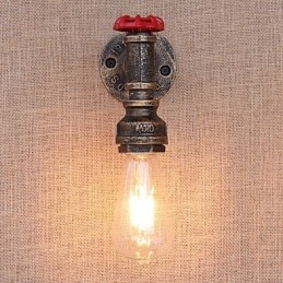 Country Retro Painting Feature for Mini Style Ambient Light Wall Sconces Wall Light
