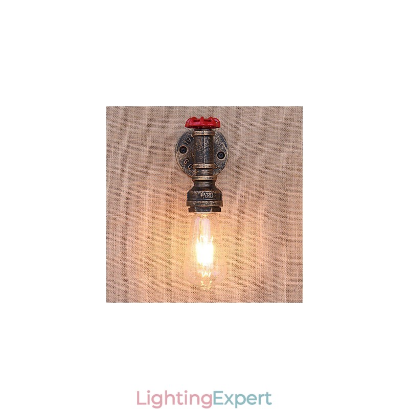 Country Retro Painting Feature for Mini Style Ambient Light Wall Sconces Wall Light