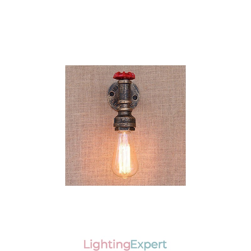 Country Retro Painting Feature for Mini Style Ambient Light Wall Sconces Wall Light