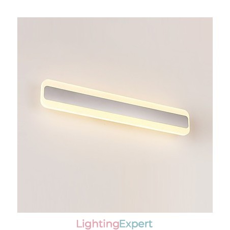 Integrated Modern Contemporary Chrome Feature for Ambient Light Bathroom Lighting Wall Light Integrated Modern Contemporary Chrome Feature for Ambient Light Bathroom Lighting Wall Light