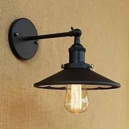 Country Retro Painting Feature for Mini Style Ambient Light Wall Sconces Wall Light