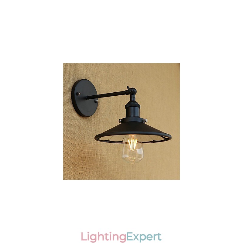 Country Retro Painting Feature for Mini Style Ambient Light Wall Sconces Wall Light