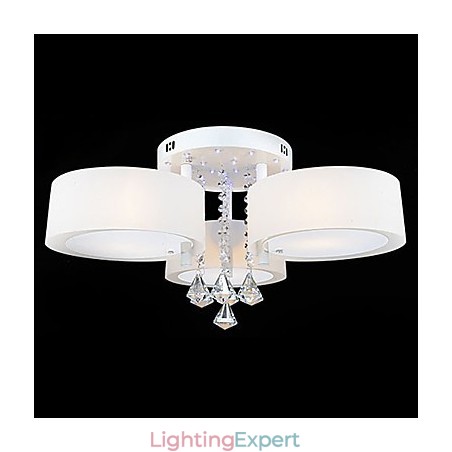 Modern Contemporary Crystal Painting Metal Flush Mount Modern Contemporary Crystal Painting Metal Flush Mount