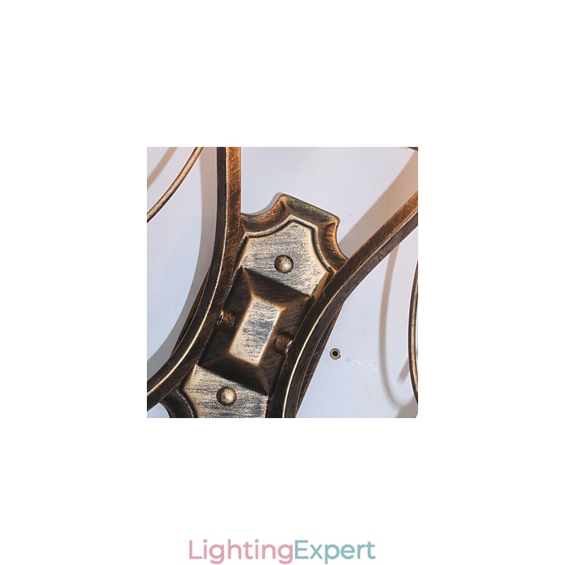 New Retro Attic American Style Retro Wall Lamp Bedroom Lamp Wall Lamp Candle Lamp