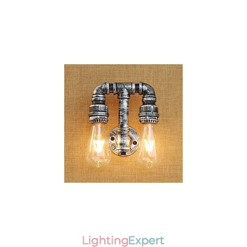 Country Retro Painting Feature for Swing Arm Ambient Light Wall Sconces Wall Light