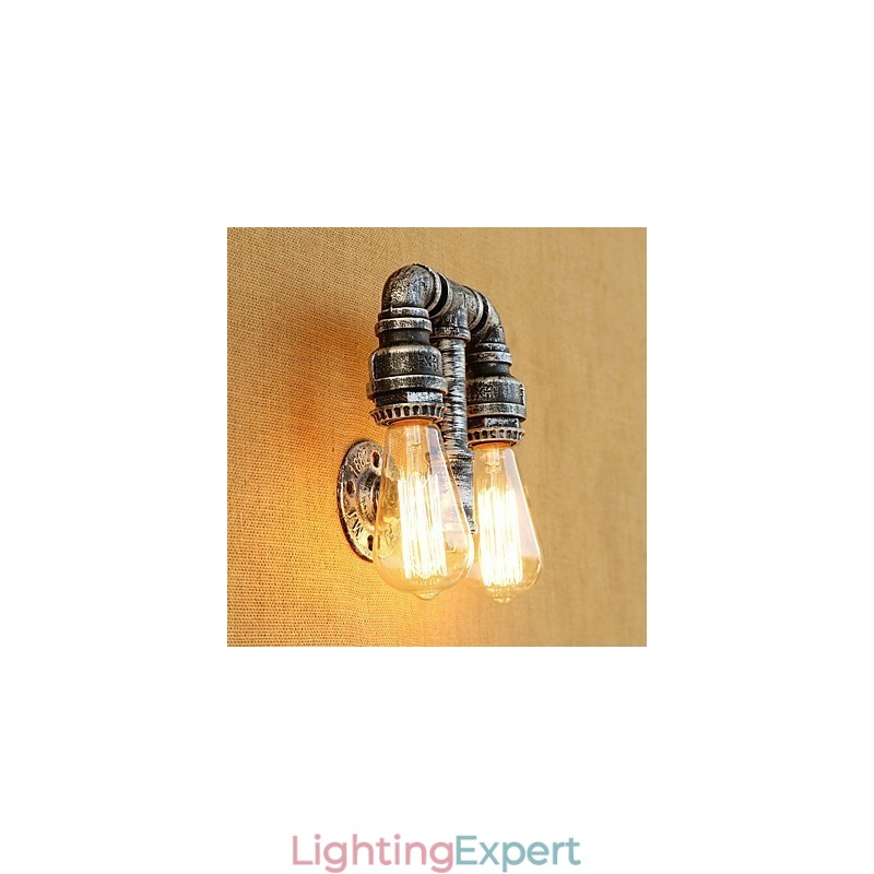 Country Retro Painting Feature for Swing Arm Ambient Light Wall Sconces Wall Light
