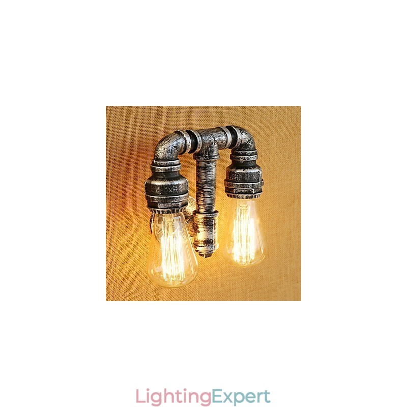 Country Retro Painting Feature for Swing Arm Ambient Light Wall Sconces Wall Light