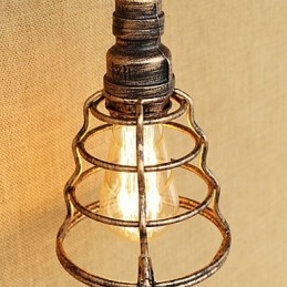 Country Retro Painting Feature for Mini Style Ambient Light Wall Sconces Wall Light