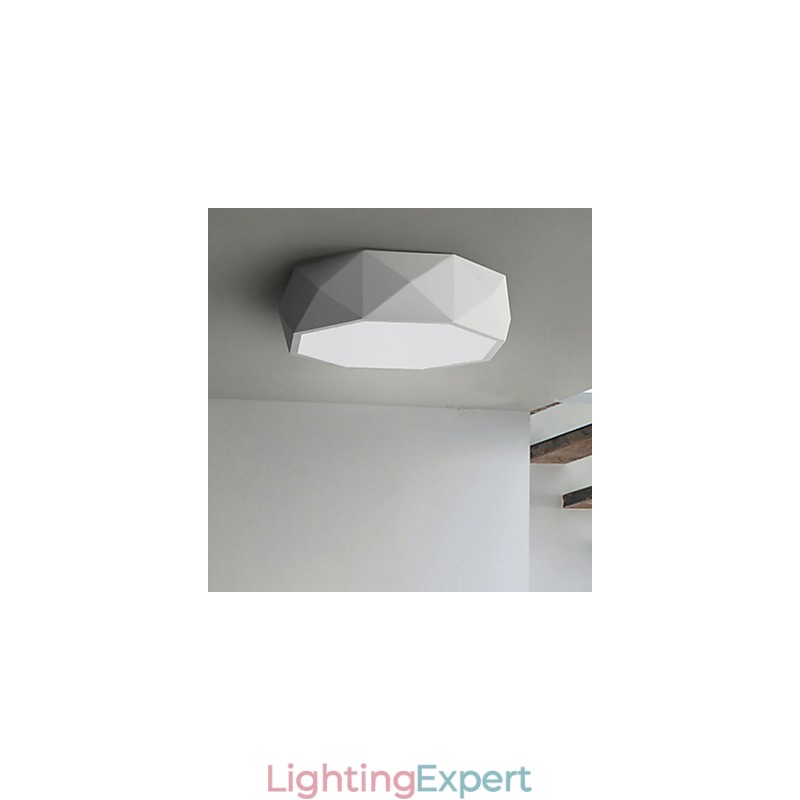 Geometric Ceiling Lamps White Light Concise Modern