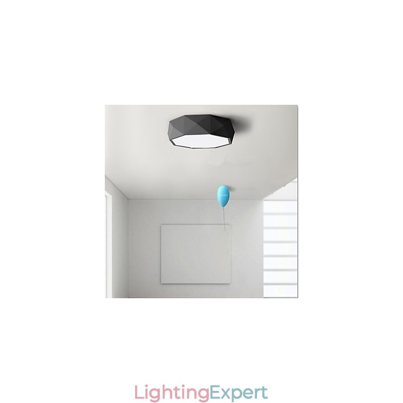 Geometric Ceiling Lamps White Light Concise Modern