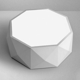 Geometric Ceiling Lamps White Light Concise Modern