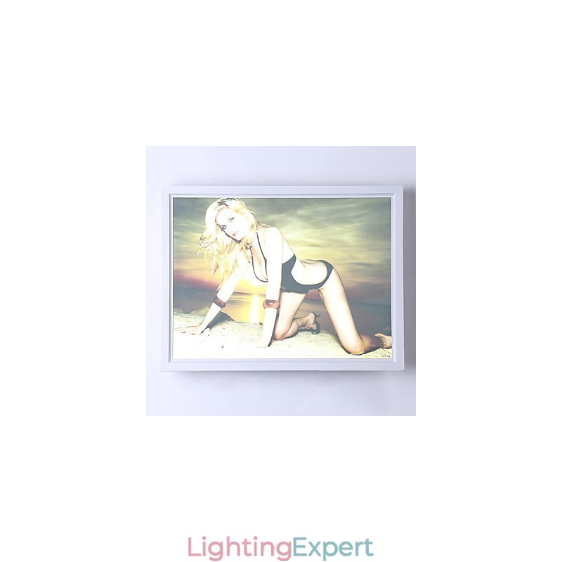 Integrated Modern Contemporary Modern Comtemporary Painting Feature for Ambient Light Wall Sconces