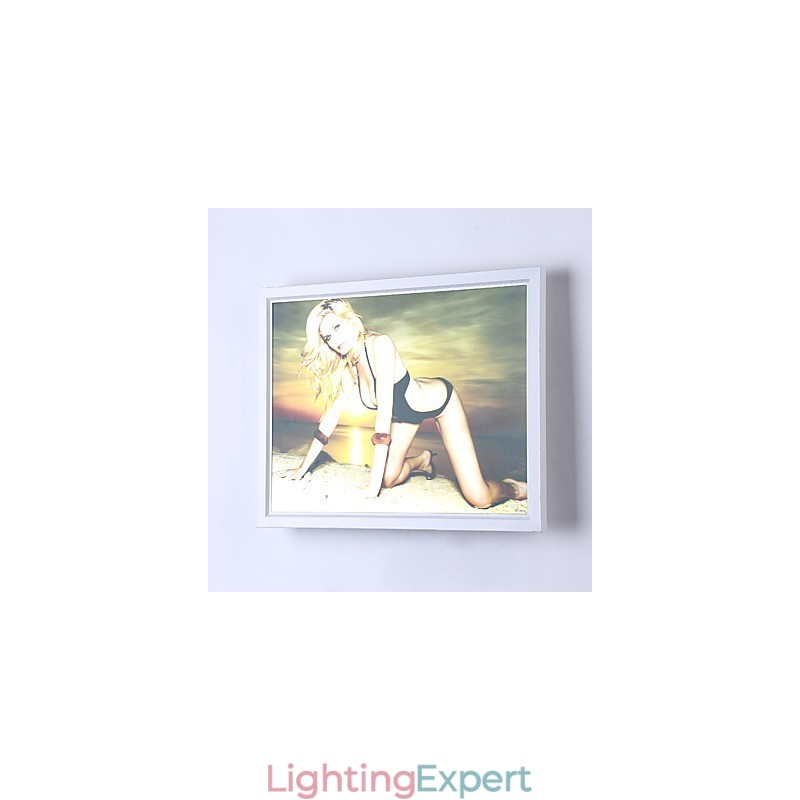 Integrated Modern Contemporary Modern Comtemporary Painting Feature for Ambient Light Wall Sconces