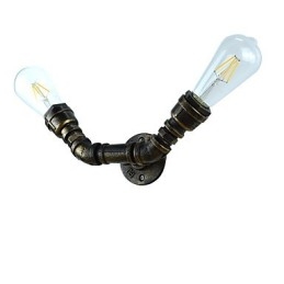 Rustic Lodge Traditional Classic Antique Brass Feature for Ambient Light Wall Sconces Wall Light