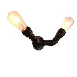 Rustic Lodge Traditional Classic Antique Brass Feature for Ambient Light Wall Sconces Wall Light
