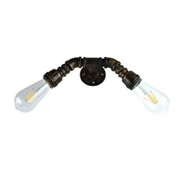 Rustic Lodge Traditional Classic Antique Brass Feature for Ambient Light Wall Sconces Wall Light