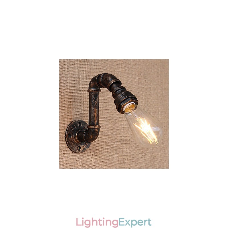 Country Retro Painting Feature for Mini Style Swing Arm Ambient Light Wall Sconces