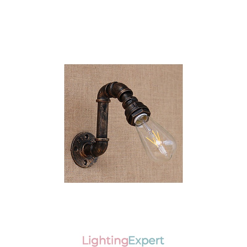 Country Retro Painting Feature for Mini Style Swing Arm Ambient Light Wall Sconces