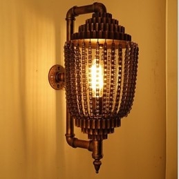 Vintage Iron Industrial Wind Shop Gear Lamp
