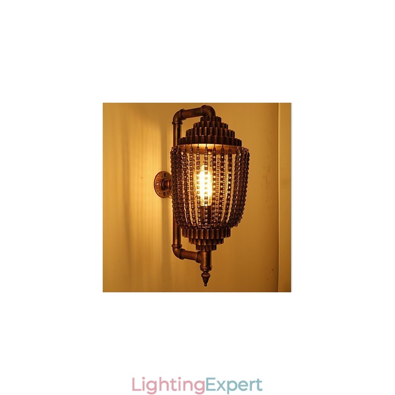 Vintage Iron Industrial Wind Shop Gear Lamp