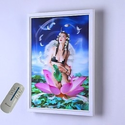 Integrated Modern Contemporary Modern Comtemporary Painting Feature for Ambient Light Wall Sconces