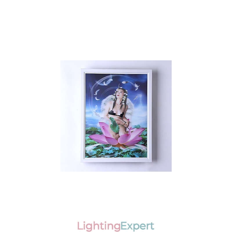 Integrated Modern Contemporary Modern Comtemporary Painting Feature for Ambient Light Wall Sconces