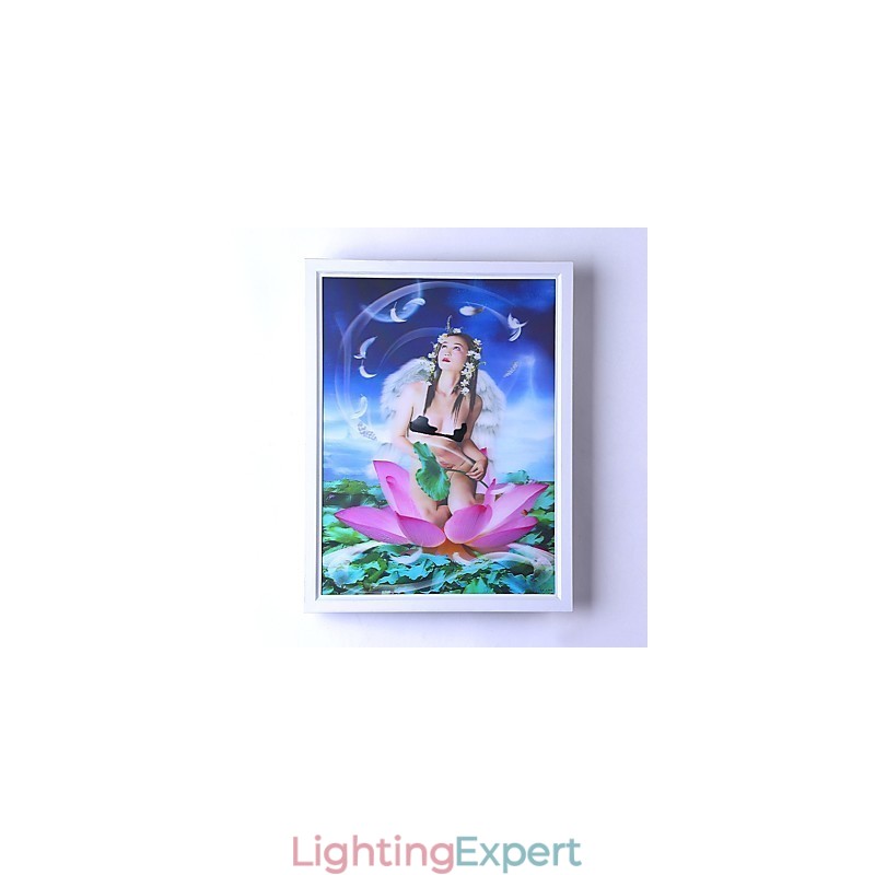 Integrated Modern Contemporary Modern Comtemporary Painting Feature for Ambient Light Wall Sconces