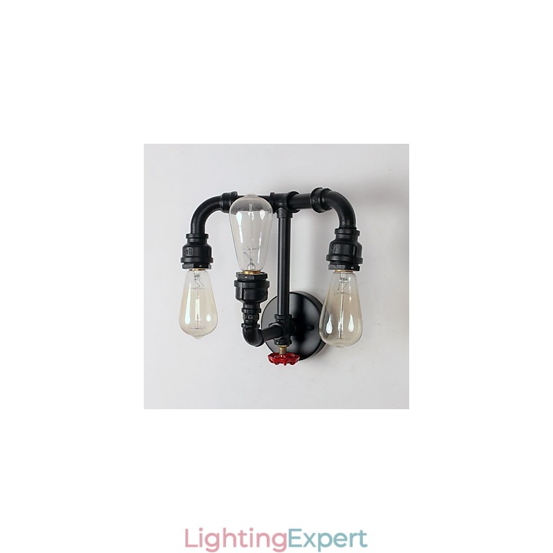 Rustic Lodge Modern Contemporary Country Retro Painting Feature for Mini Style Uplight Wall Sconces