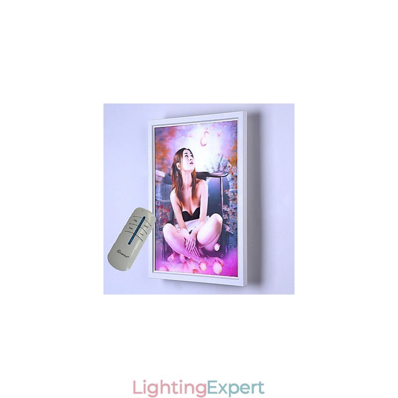 Integrated Modern Contemporary Modern Comtemporary Painting Feature for Ambient Light Wall Sconces
