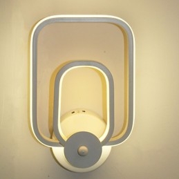 Aluminum Wall Lamp Modern Minimalist Balcony Staircase Decorative Wall Lamp Bedside Lights