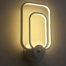 Aluminum Wall Lamp Modern Minimalist Balcony Staircase Decorative Wall Lamp Bedside Lights