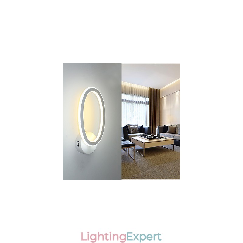 Modern Originality Brief Indoor Aluminum Wall Lamp Background Wall Corridor Lamp Corridor Staircase Porch Lamp