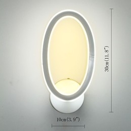 Modern Originality Brief Indoor Aluminum Wall Lamp Background Wall Corridor Lamp Corridor Staircase Porch Lamp