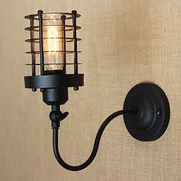 Vintage Country Painting Feature for Mini Style Ambient Light Wall Sconces Wall Light