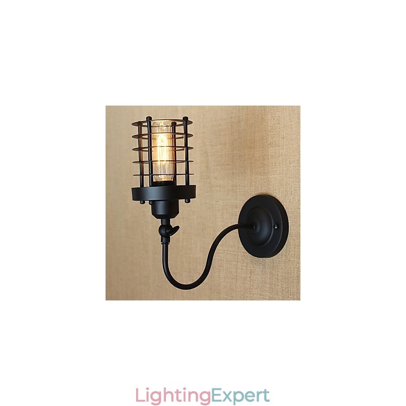 Vintage Country Painting Feature for Mini Style Ambient Light Wall Sconces Wall Light