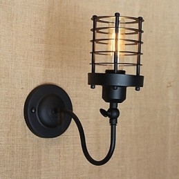 Vintage Country Painting Feature for Mini Style Ambient Light Wall Sconces Wall Light