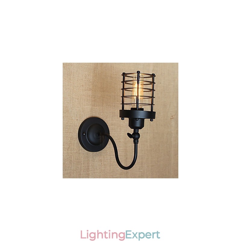 Vintage Country Painting Feature for Mini Style Ambient Light Wall Sconces Wall Light